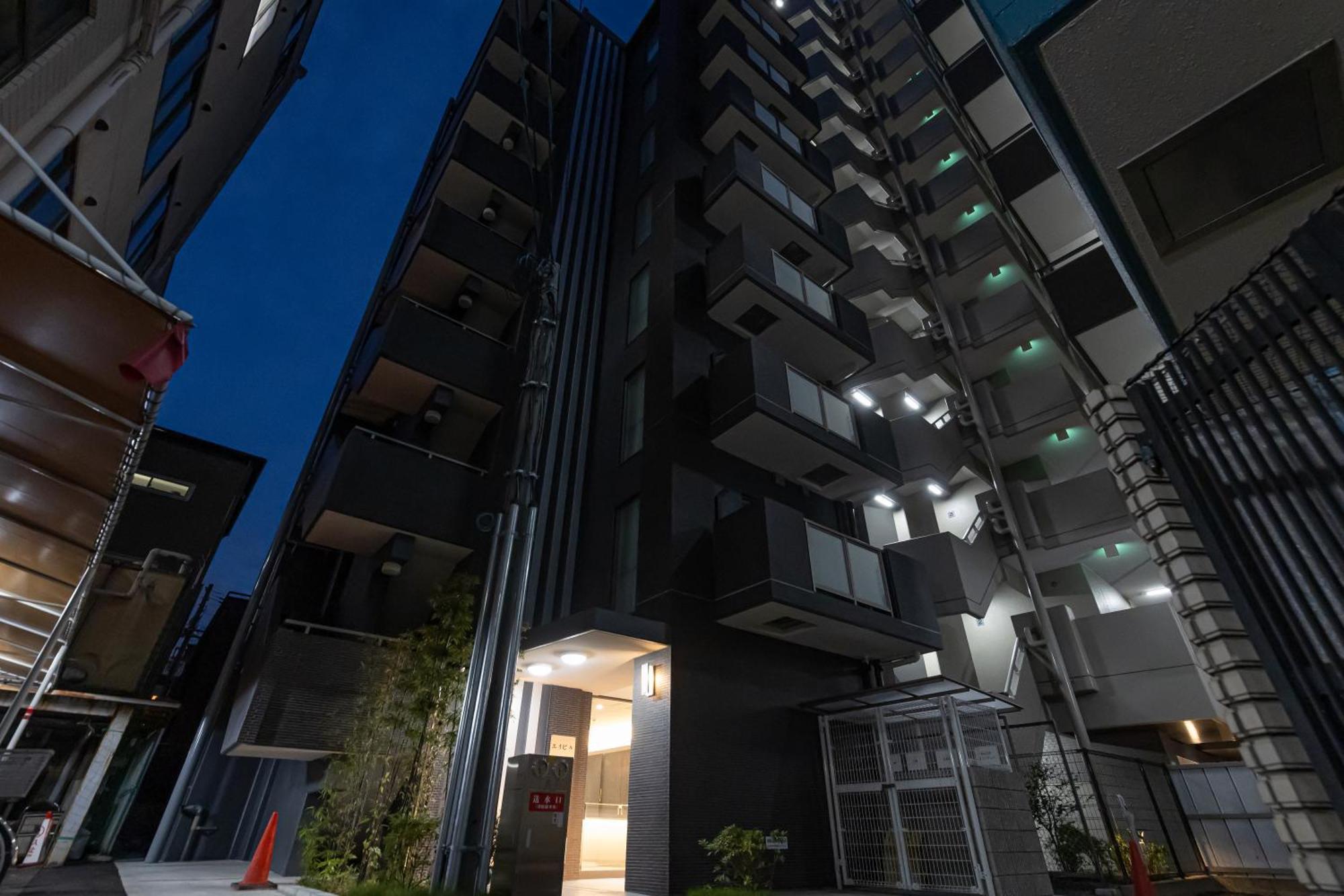 오사카 エイビル Ei Building 아파트 외부 사진