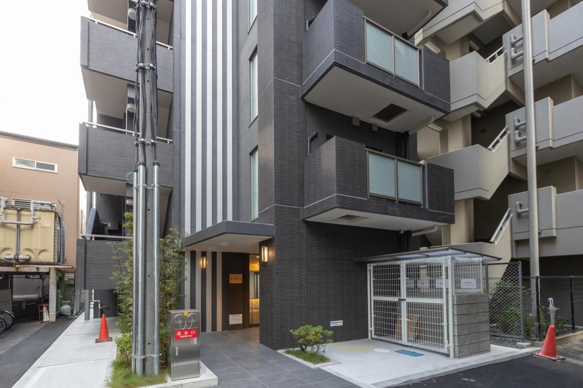 오사카 エイビル Ei Building 아파트 외부 사진